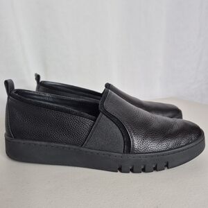 Vionic Cambria Leather Slip-on Loafers - Size 8.5 Wide